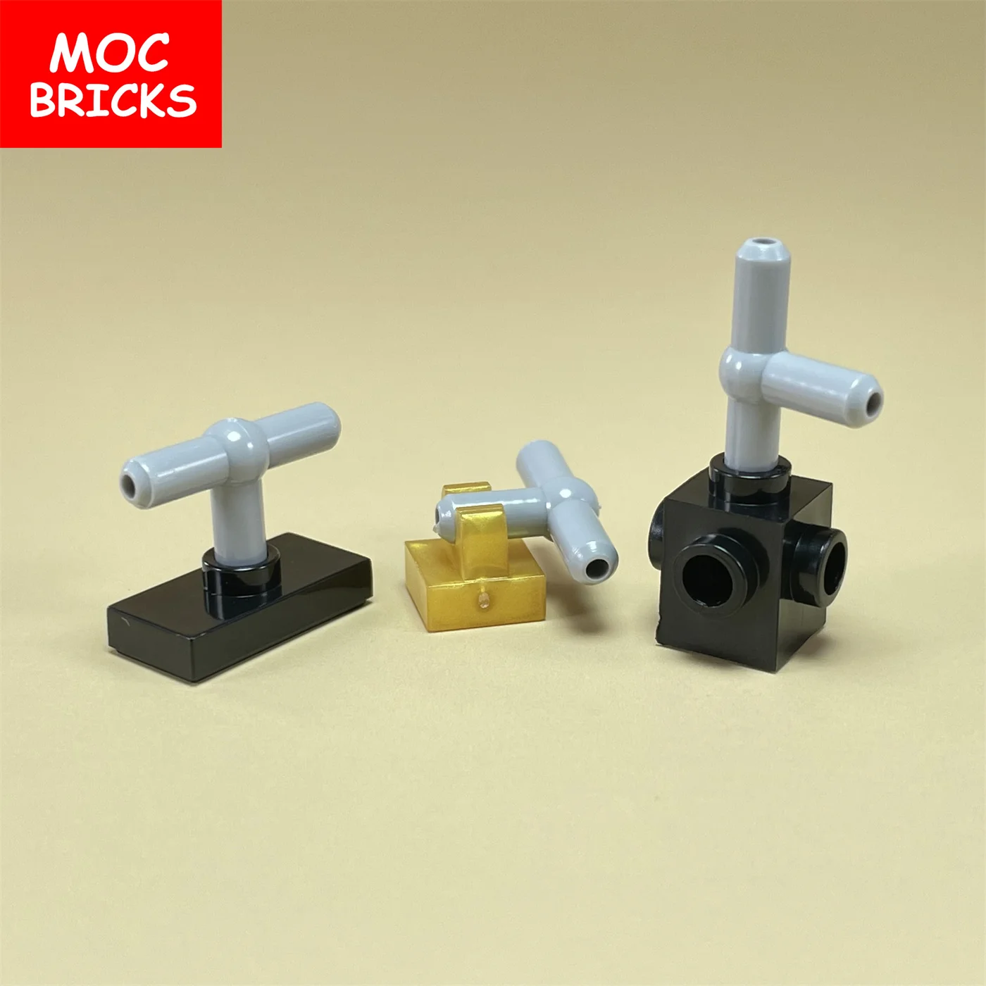 Конструктор MOC 20 шт./лот пневматический т Т-образный с шариком в центре совместим