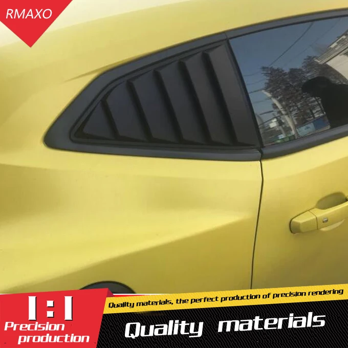 Для Chevrolet Camaro 2016 2018 седан АБС затемнения для задних дверей и окон жалюзи рама