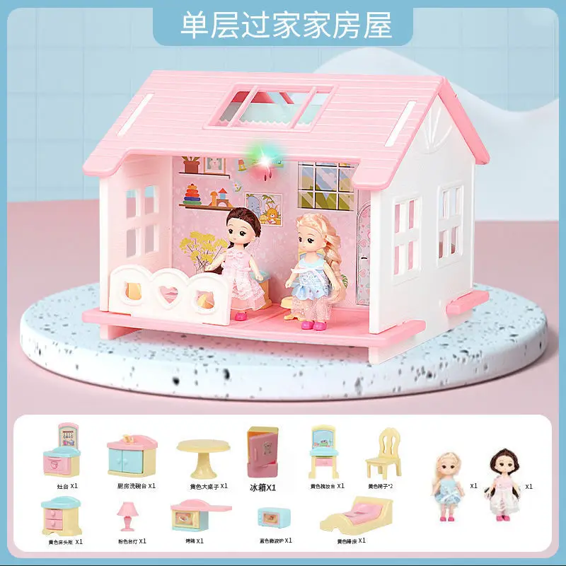 Вилла Набор сделай сам для игрушка Моделирование мебель набор мебели спальни