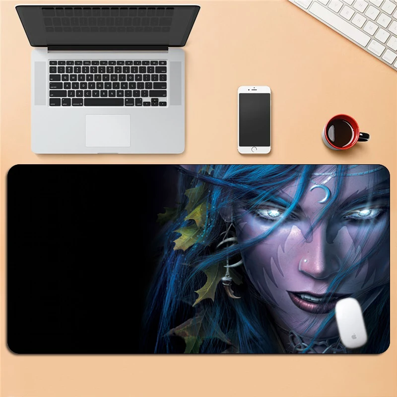 Большой игровой коврик для мыши World Of Warcraft Grande 900x400 модный клавиатуры компьютера