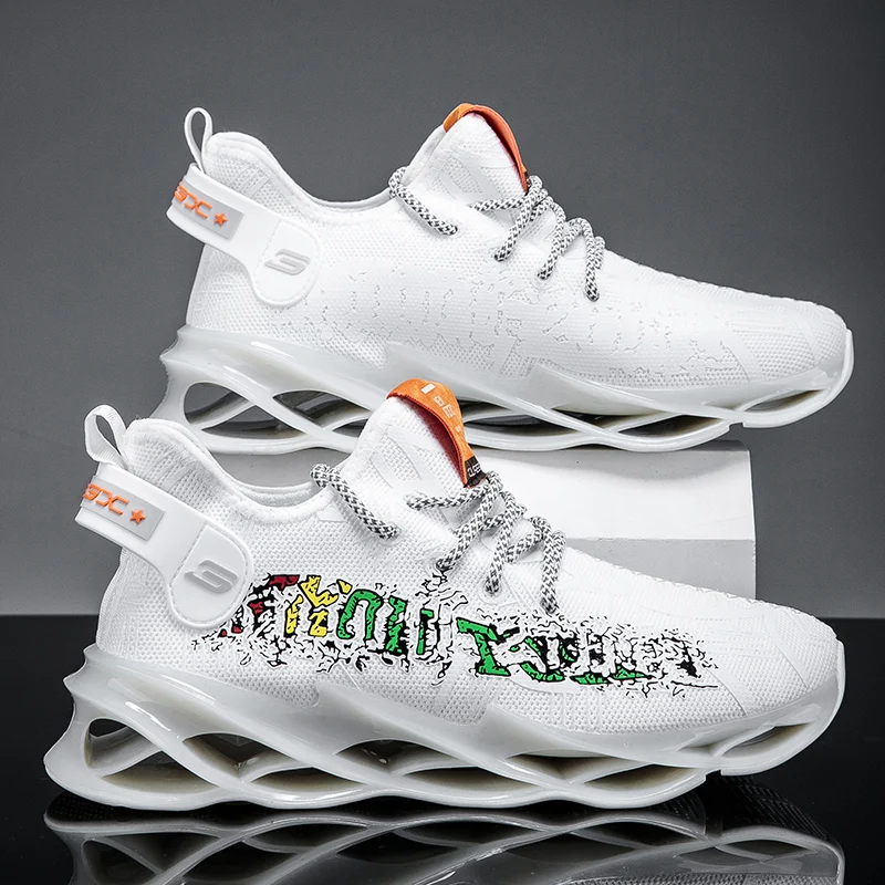 Мужские спортивные туфли новинка 2020 высококачественные легкие летающие тканые