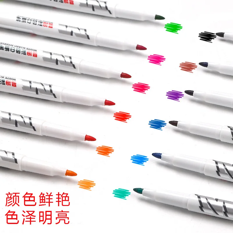 8 цветов маркеры для удаления сухого запаха набор стильных маркеров белой доски