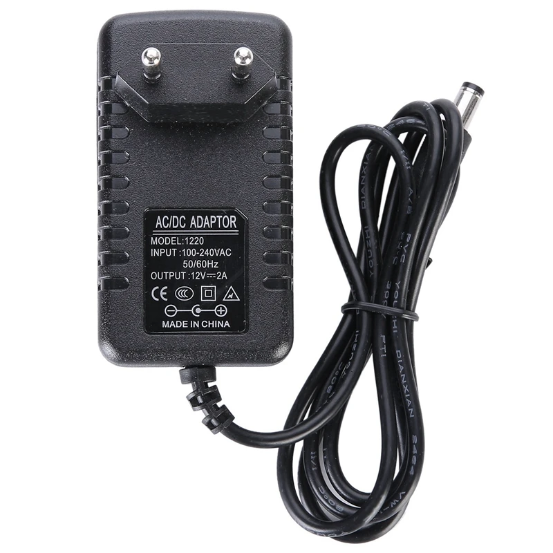 

EU Plug Electric Air Pump DC12V/AC230V Inflate Deflate Pumps Car Inflator Electropump with 3 Nozzles