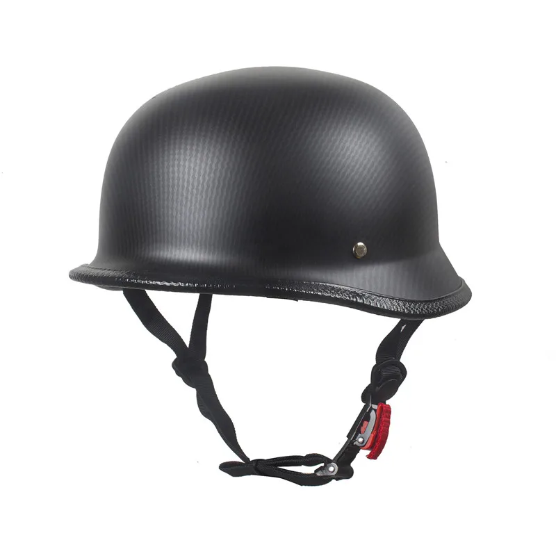 Немецкий мотоциклетный полушлем Чоппер велосипедный пилот открытый шлем каска -