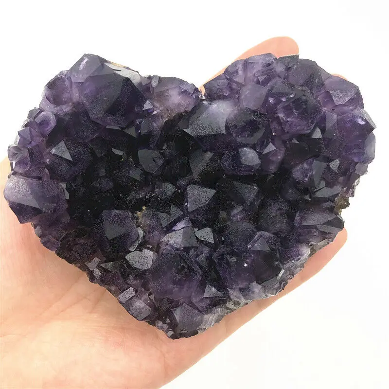 Природные камни и минералы Уругвайский Аметист природные вырезанные вручную Geode