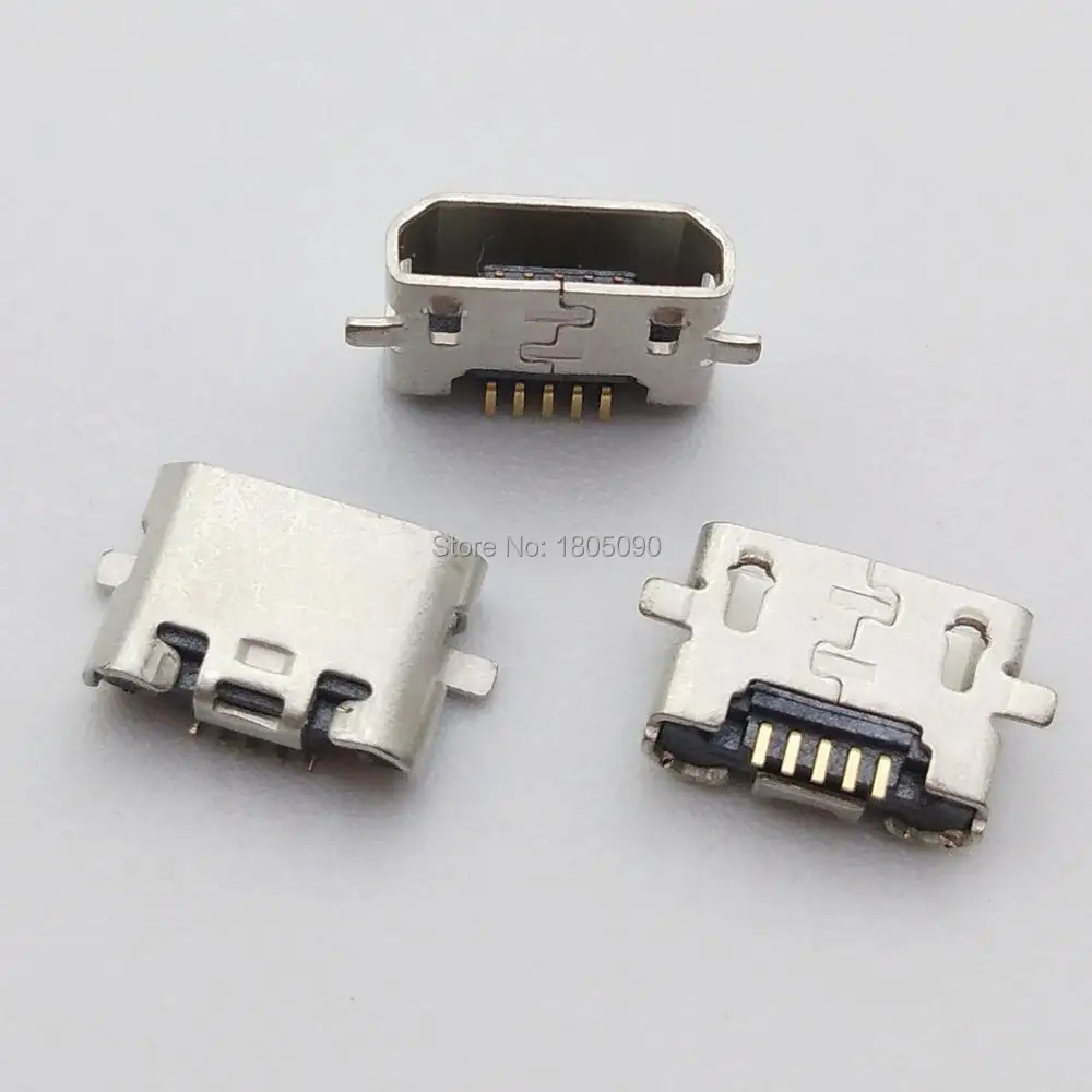 50 шт. для Motorola G2 Huawei Y6 P8 C8817 max Lite 4C 3X Pro G750 T20 Micro USB SMD DIP разъем зарядного порта