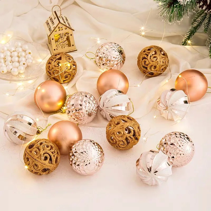

Newest Christmas Tree Decor Hanging Ball Xmas Party Ornament Decortion For Home New Year Pendants 2022 Gift