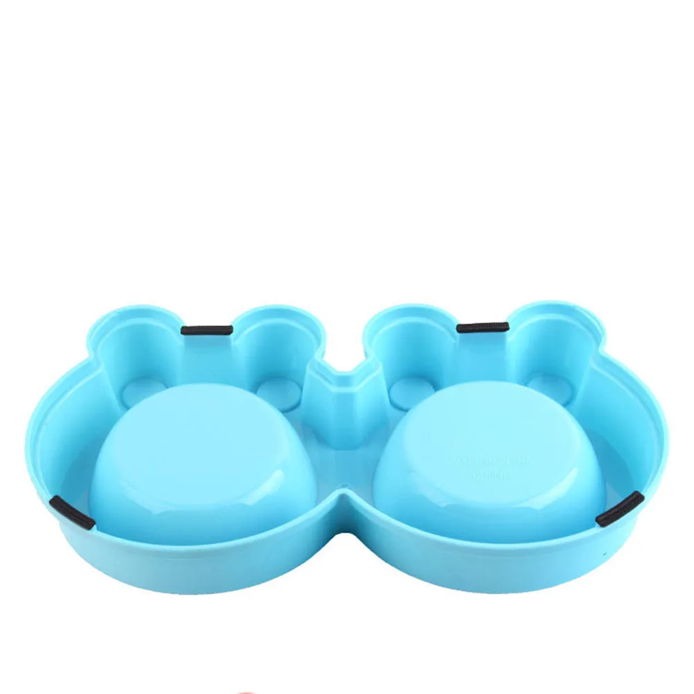 Милая миска для кошек из нержавеющей стали круглая домашних животных миски