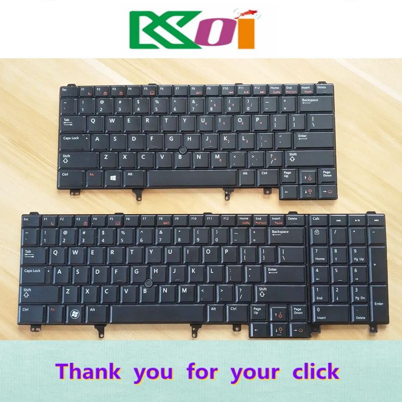 

Dell e6520 e5520 m4600 e6420 e5420 e5430 e6230 keyboard