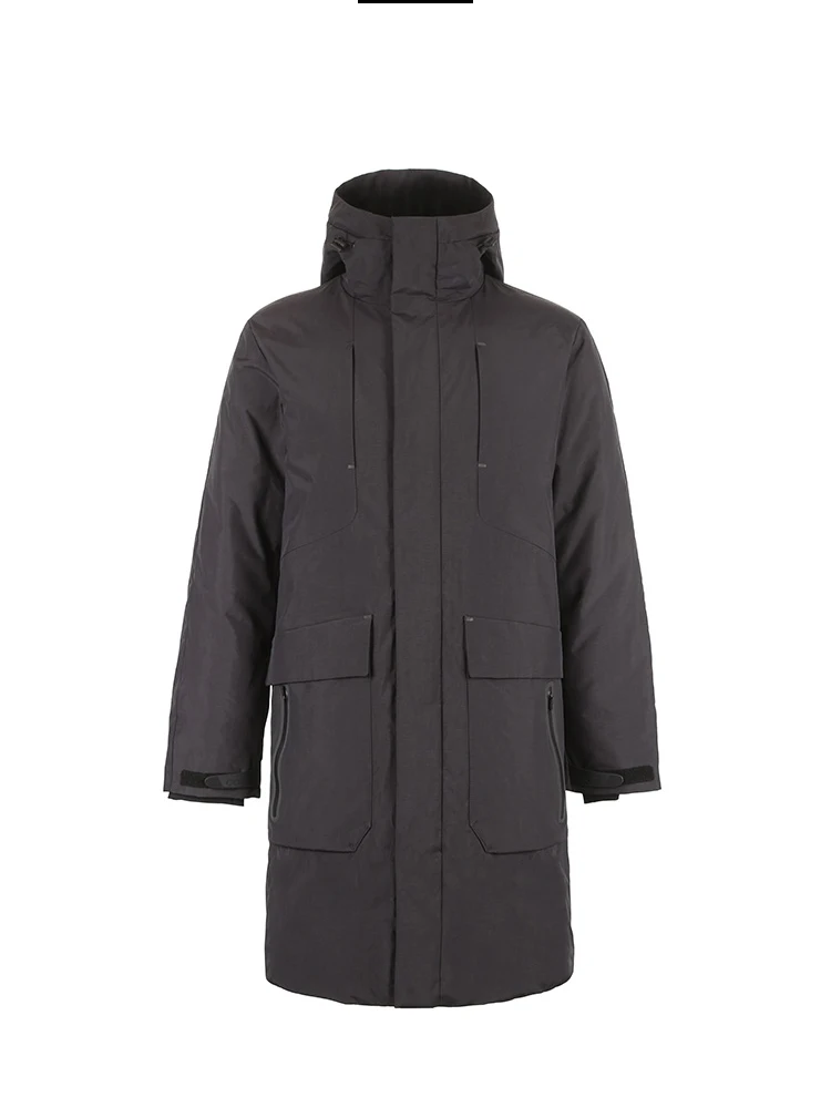 JackJones мужской длинный пуховик с капюшоном, парка, пальто, мужская одежда 218412522