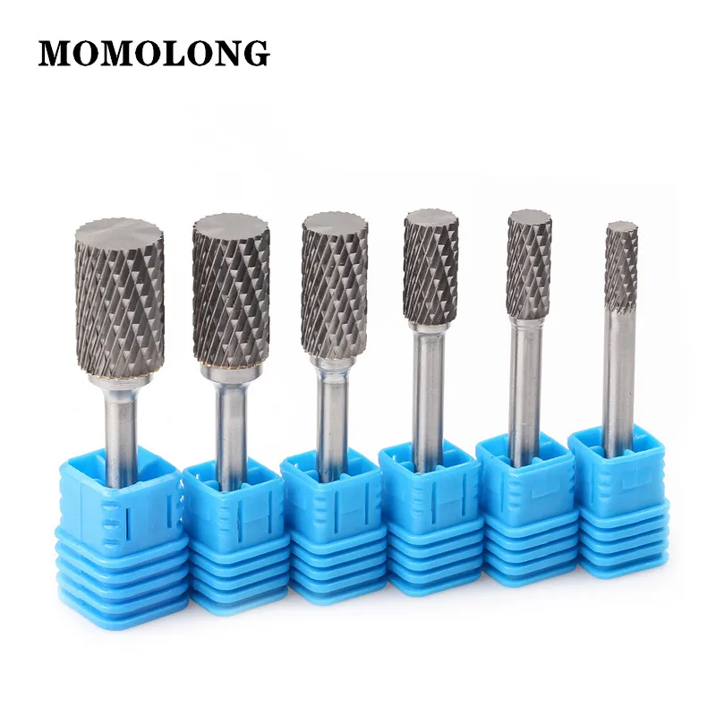 AX Type Head Tungsten Carbide Alloy Rotary File Drill Milling Burr Die Grinder Abrasive Tools Carving Bit Point