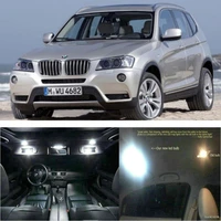 led interior car lights for bmw x3 f25 10 14 room dome map reading foot door lamp error free 12pc