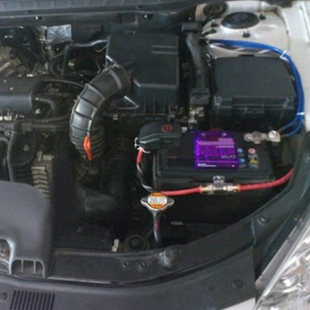 Универсальный стабилизатор напряжения автомобиля фиолетовый шарнир MEGA RAIZIN