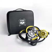 hiturbo deluxe scuba regulator carrying case diving equirment bcd bag buceo instruments accessories protecive box