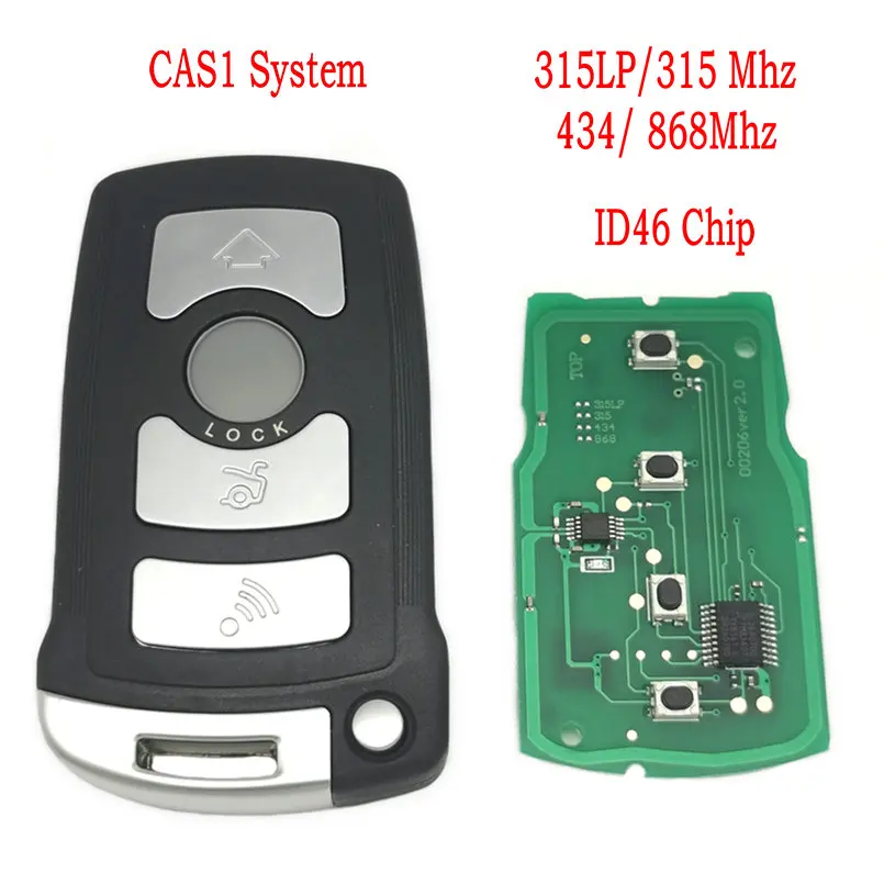 Datong мир автомобиль дистанционного ключа для BMW E65 E66 CAS1 System7 серии 315/433/868 МГц ID46 чип