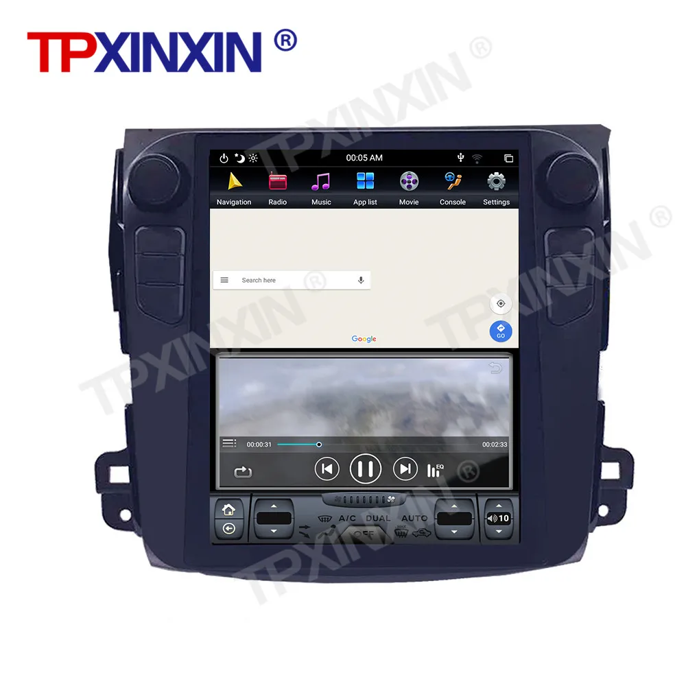 Android 10 4G + 128G DSP для Mitsubishi Outlander 2006 - 2012 ISP сенсорный экран автомобильный