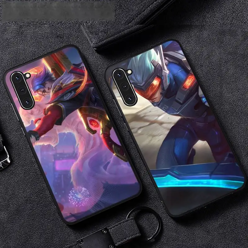 

cartoon Arcane Phone Case For Samsung galaxy S A note 22 41 42 9 10 20 31 40 50 51 71 edge plus 5G mobile bags funda coque