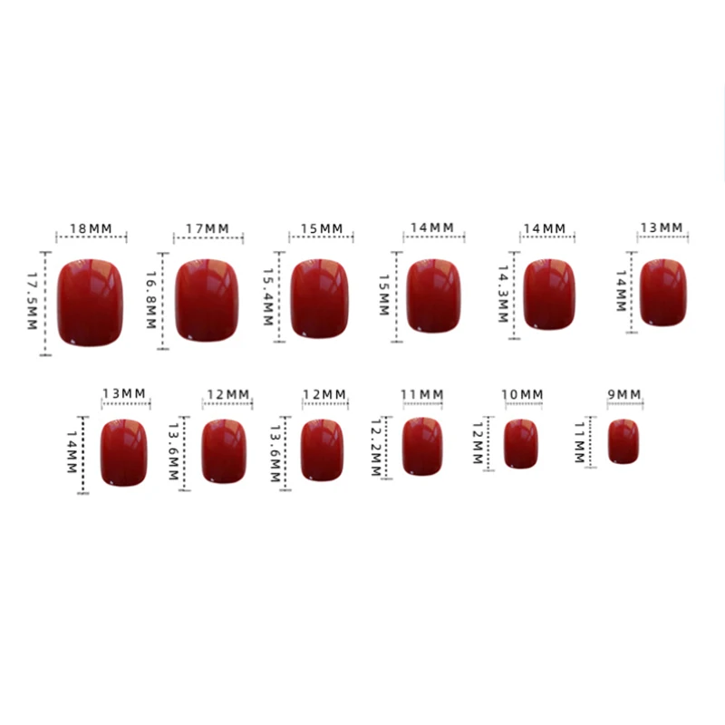 

24pcs White Flame Printed Nails Patch Glue Type Short Paragraph Removable Fashion Manicure False Nails Patch Nail Sticker