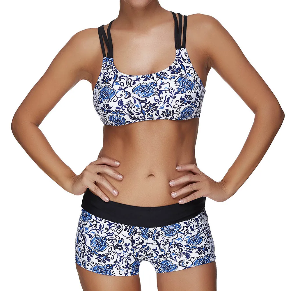 Купальщик плюс размер купальники женские купальник женский пуш ап swimsuit высокая талия для пляжа bikini set сплошной swimwear women черный закрытые танкини раздельный пляж стринги бикини