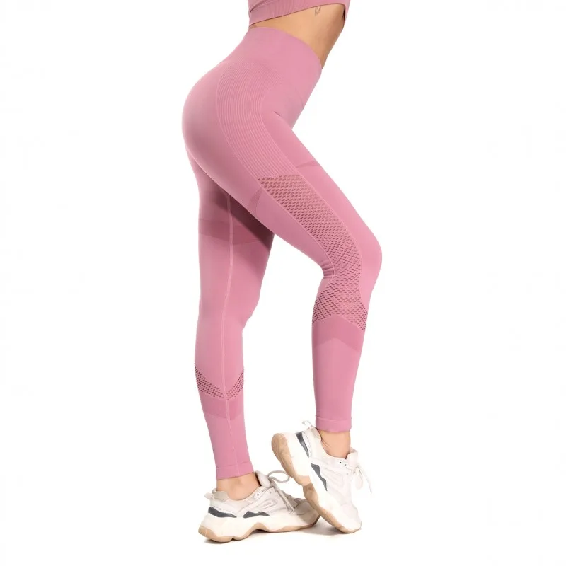 Гимнастический комплект 2 предмета спортивная одежда Бесшовные Йога Фитнес