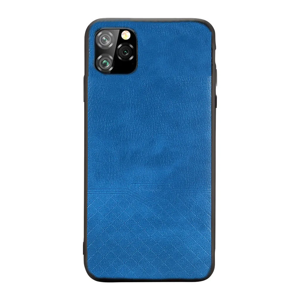 Тонкий кожаный винтажный ударопрочный чехол для iPhone 11 Pro Max 6 5 дюймов Роскошный