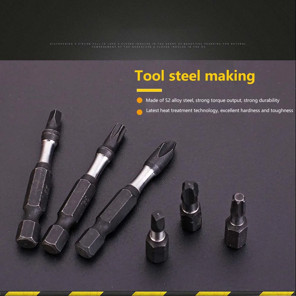

18/42pcs Electric Impact Bits Screwdriver Socket Electric Drill Impact Bit Set Multifunction Connecting Rod Repair Tools