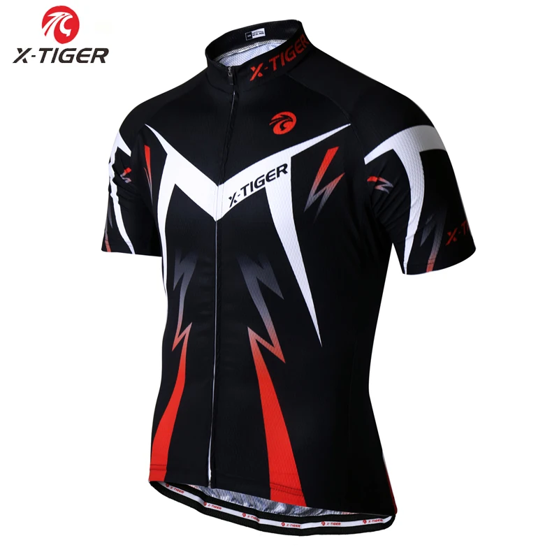 Cycling Jerseys only X-Tiger Pro майки для велоспорта Ropa Ciclismo Одежда для горного велосипеда быстросохнущая Мужская одежда для гонок МТБ спортивная одежда - Цвет: Cycling Jerseys only