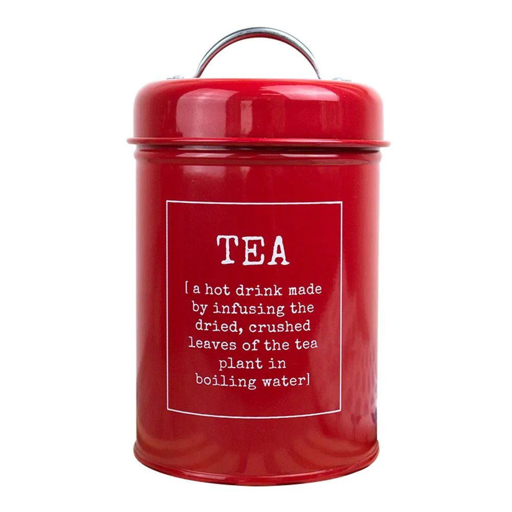 

Tea Coffee Sugar Jar Metal Storage Box Nordic Kitchen Sealed Iron Jars Simple Dry Food Sealing Organizer Bottle Jars and Lids