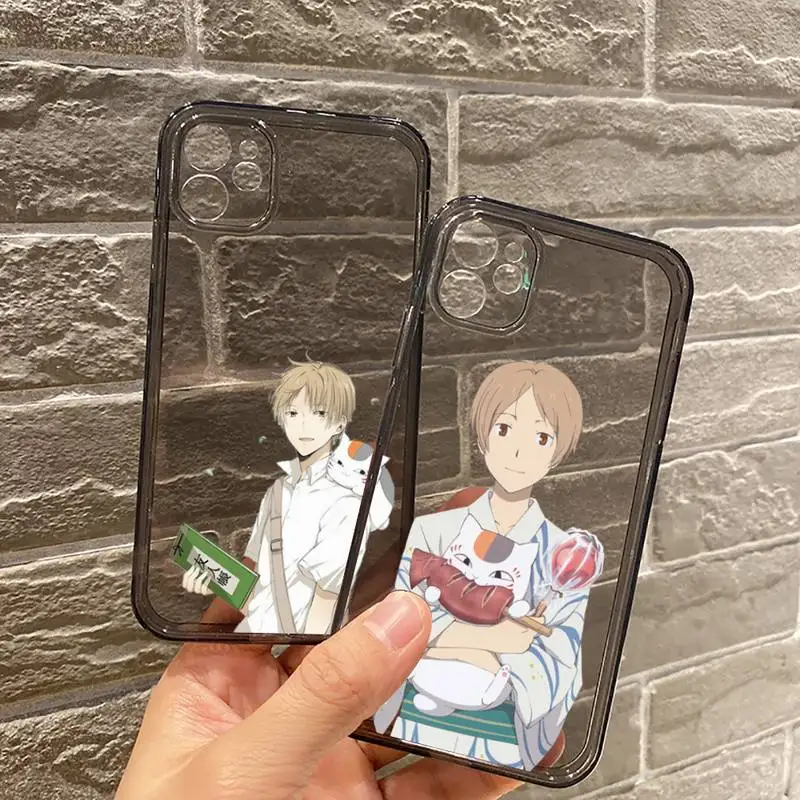 

Natsume's Book of Friends Phone Case Transparent for iPhone 7 8 11 12 se 2020 mini pro X XS XR MAX Plus