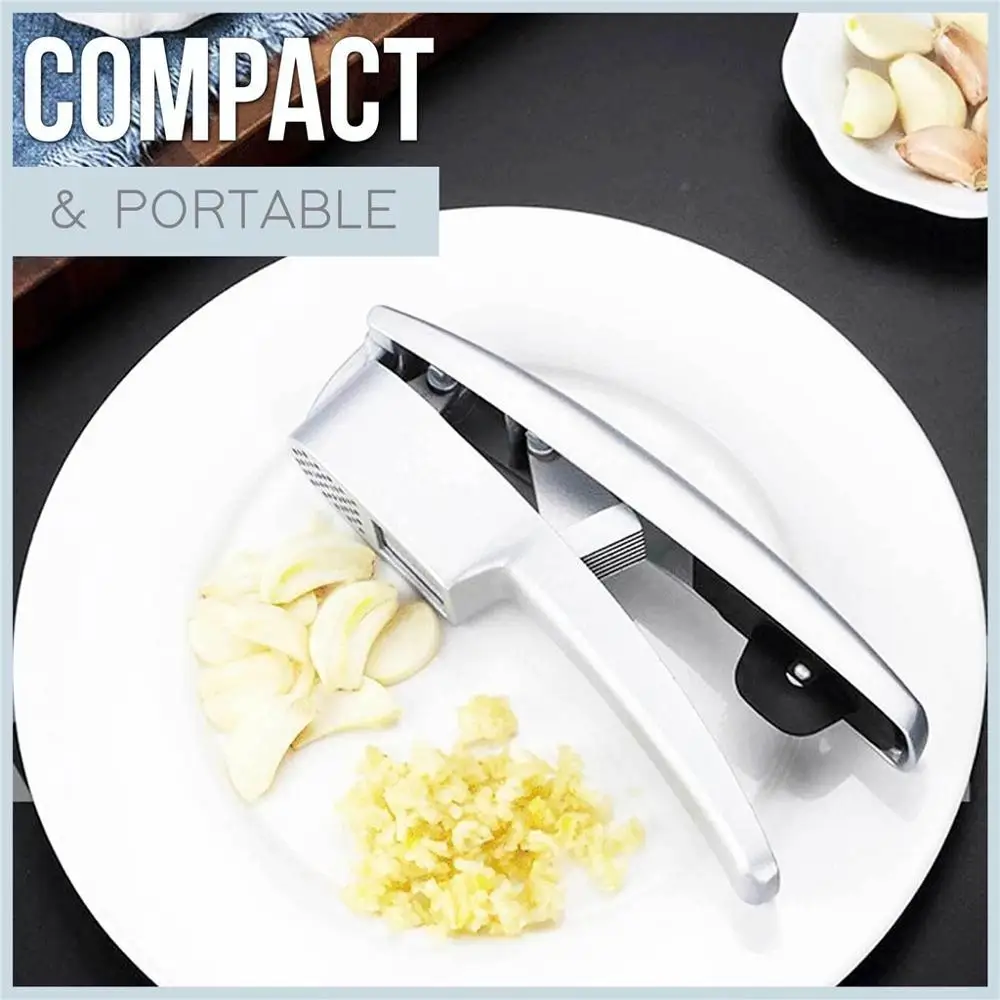 2 в 1 пресс для чеснока мясорубка и ломтик алюминиевая дробилка Мясорубка аппарат
