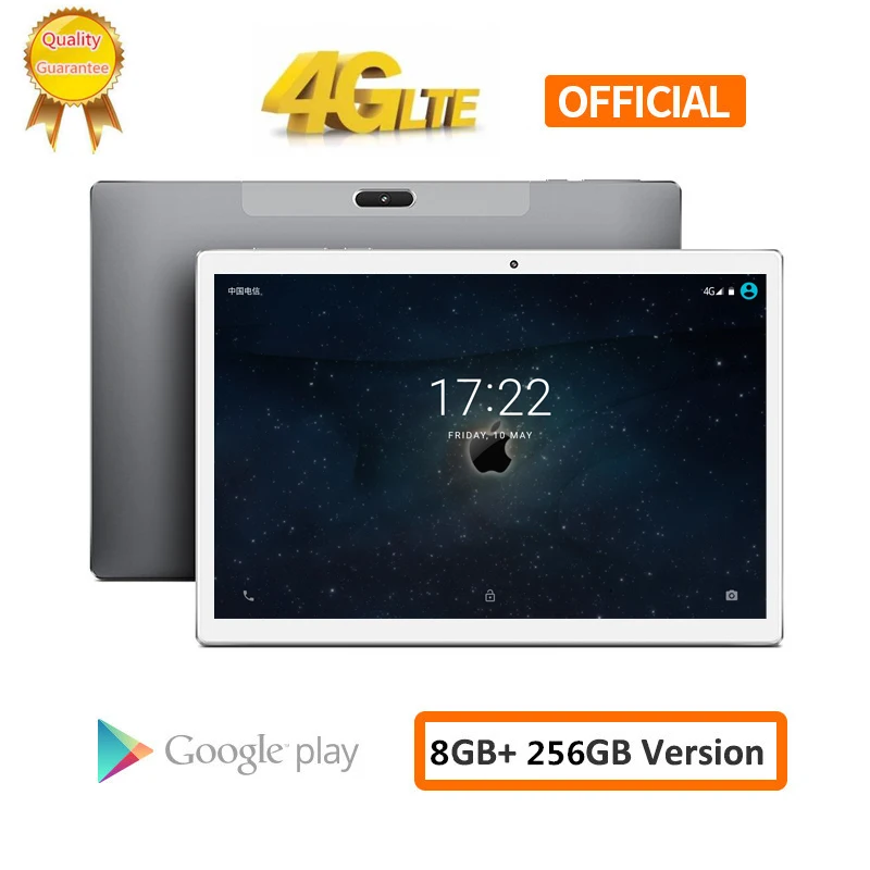 CARBAYTA планшетный ПК 10 1 дюймов 4G сеть Android 8 0 ГБ ОЗУ 256 Гб ПЗУ MT6797 X20 Дека ядро 1920X1200 8000