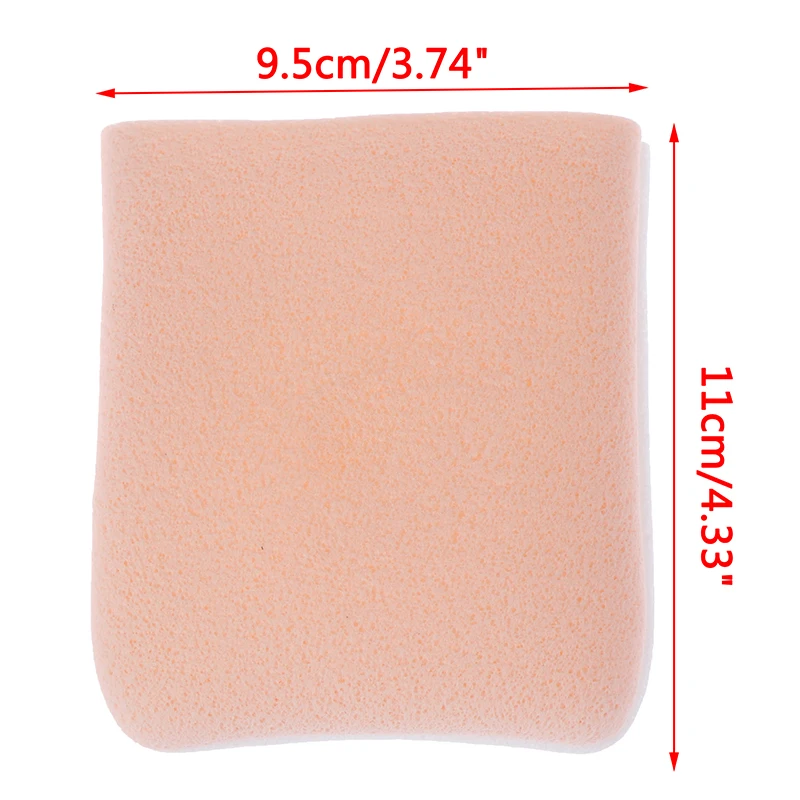 

1X Makeup Remover Cleansing Glove Reusable Microfiber Facial Sponge Face Towel 4 Colors Random