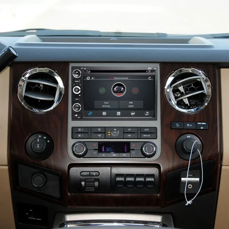 2 Din автомобильный DVD GPS навигатор для Ford F150 F250 F350 F450 Mustang Fusion Explorer Edge Escape Mercury 2005 2007