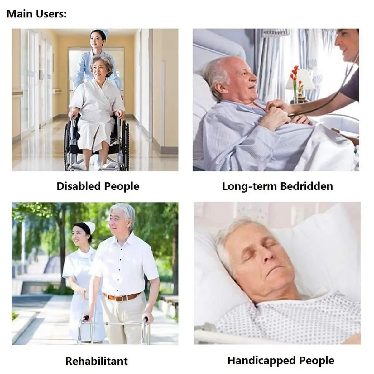 

Patient Elderly Transfer Moving Belt Wheelchair Bed Nursing Lift Belt with Handles Corrector Auxiliary Shift Reinforcement Belt