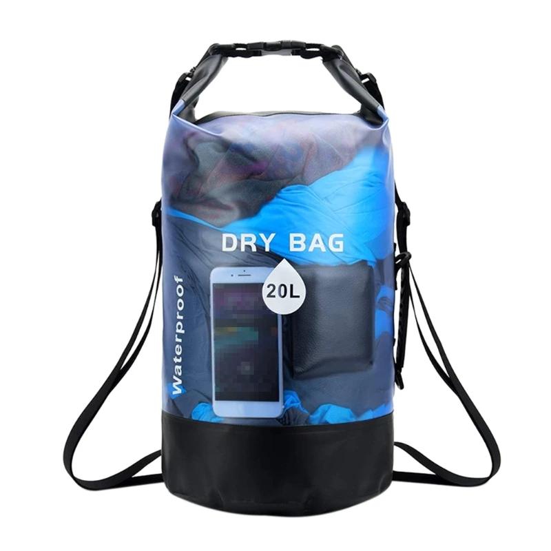 

10/20L Waterproof Dry Bag Pack Swimming River Kayaking Floating Backpack Handbag