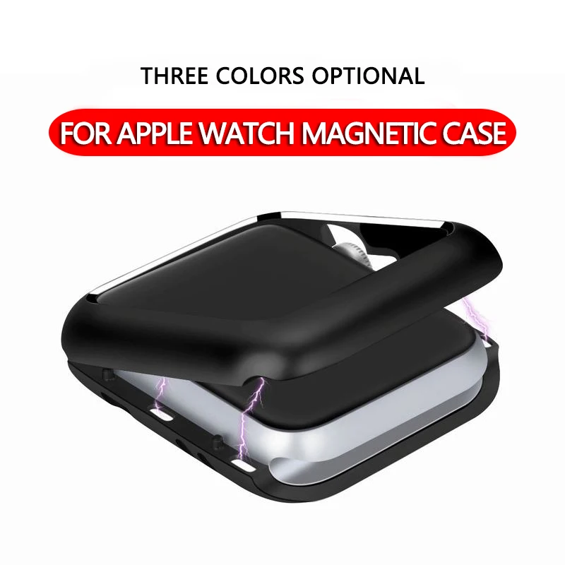 MDNEN для Apple Watch чехол Iwatch Series 4 3 2 1 Новый Модный ремешок с 38 мм 42 40 44 магнитной