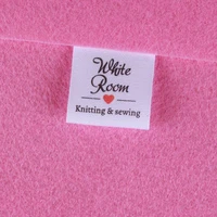 custom sewing label custom clothing labels fabric tags logo or text cotton ribbon custom text md1191
