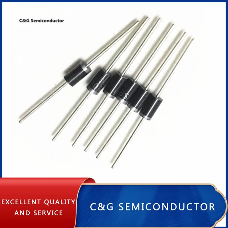 10PCS SB5200 SR5200 Schottky Barrier Rectifier Diode 5A 200V DO-201AD/DO-27 |