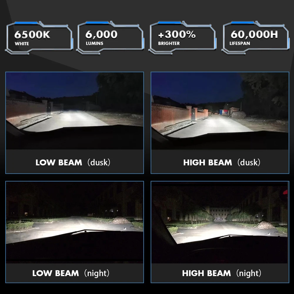 

M2 H7 16000LM H11 H4 H1 H3 H8 H9 9005 9006 HB3 HB4 9012 H13 9007 Turbo 12 24