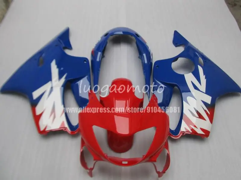 Комплект обтекателей для HONDA CBR600F4 99 00 1999 2000 CBR600 F4 Кузов мотоцикла # синий