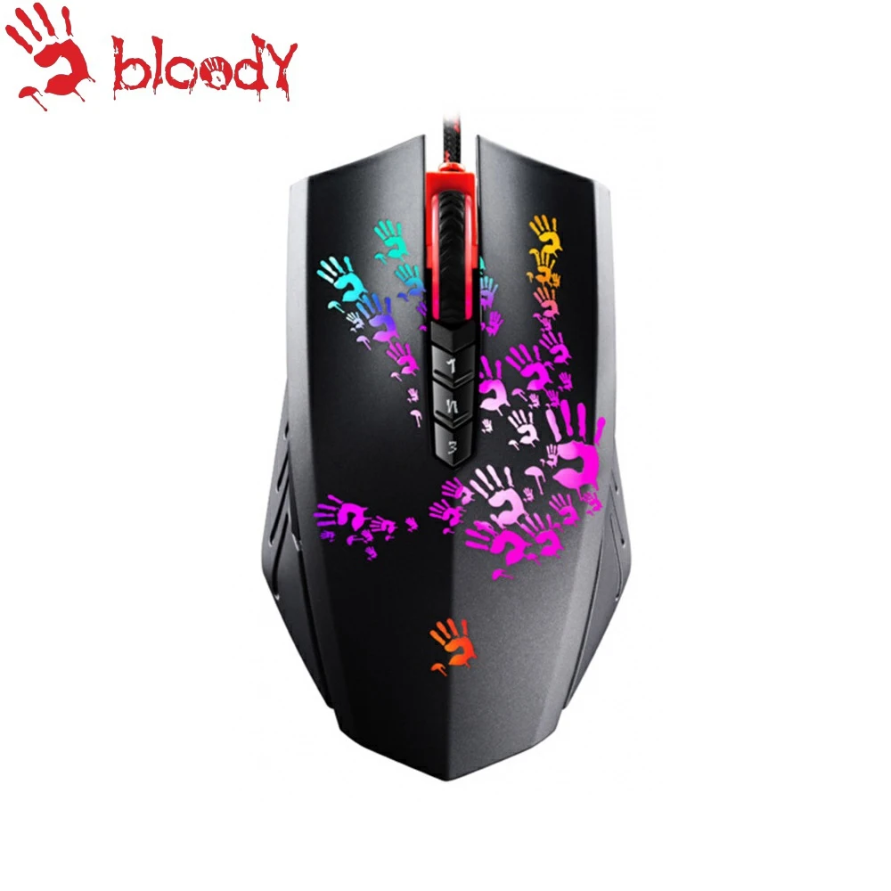 Мышь проводная A4 Bloody A6 оптическая/4000dpi/USB 3.0 | Компьютеры и офис