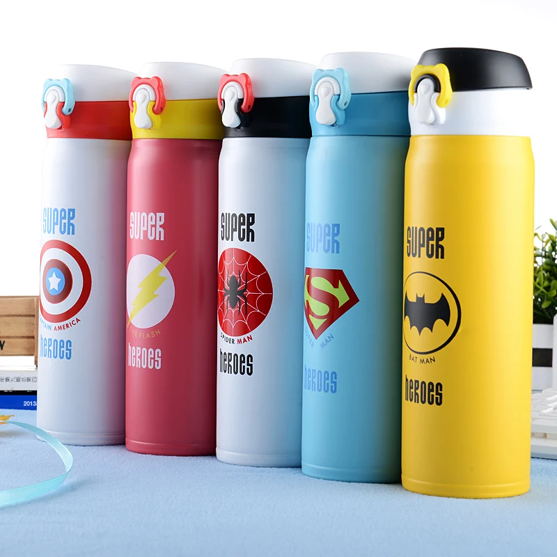 

Child's Thermos Mug Stainless Steel Insulation Straight Cup Thermal Water Bottle Tumbler Thermocup Portable Christmas Water Cup