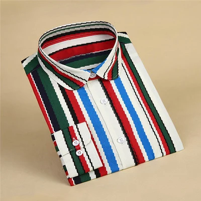 Рубашки, блузки, полосатая блузка, Blusas Mujer, корейские женские топы, Blusas Y размера плюс, одежда 5xl, Chemise Femme Camisa Mujer - Цвет: FL038