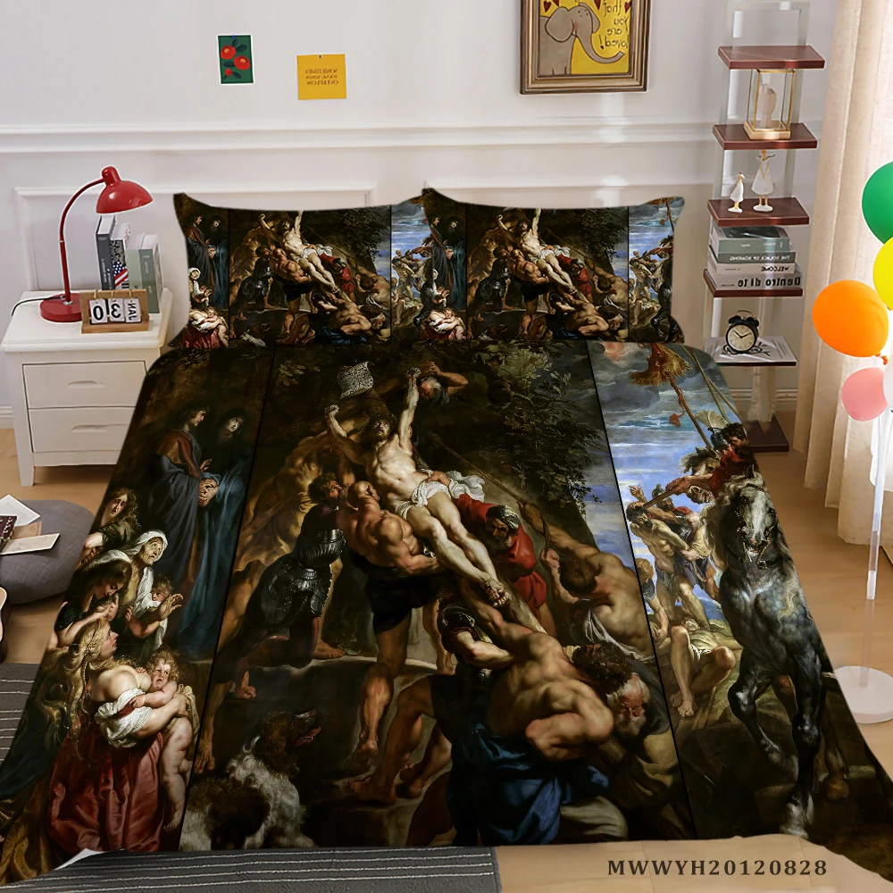 

3D Bedding Set Queen Size Duvet Cover Set Highend Bedclothes 2/3 Pcs Unique Design Bed Set Pillowcase