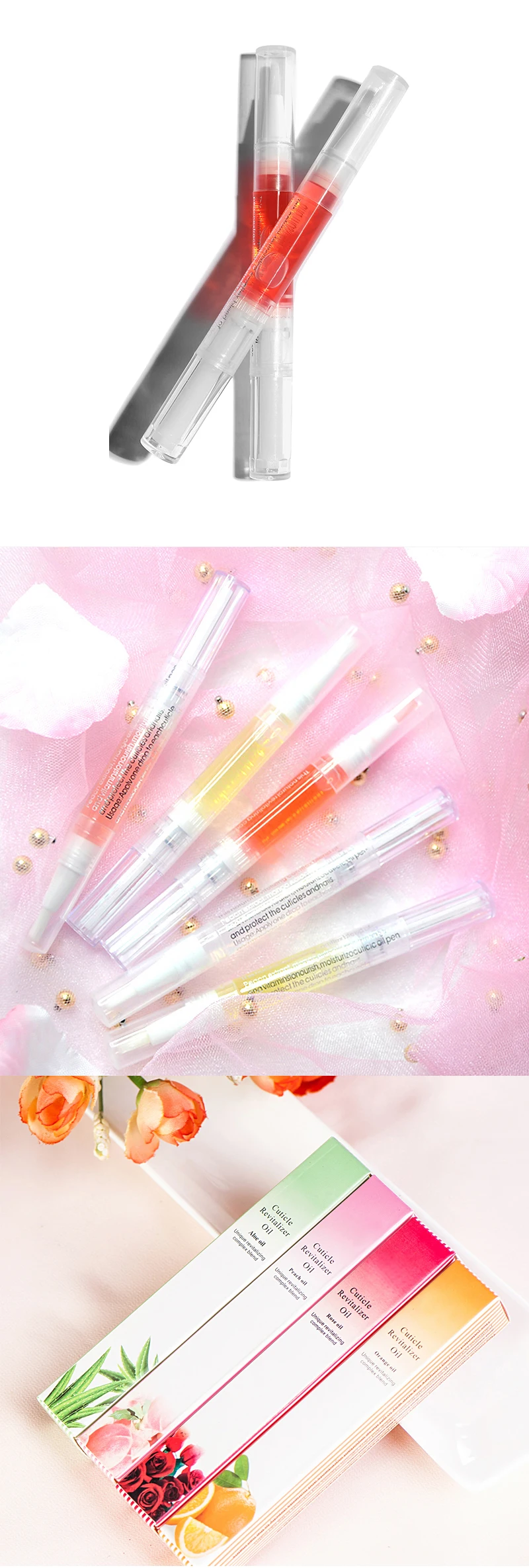 1 PC 5ML Nail Cuticle Oil Revitalizer Nutrition Nail Art Tools For Manicure Care Nail Treatment Cuticle Revitalizer Oil Prevent