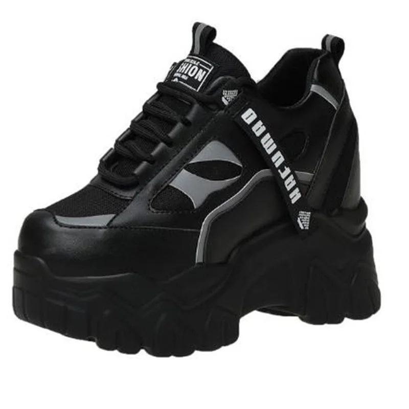 

Designer Chunky Sneakers Women Platform Shoes Fashion Breathable Height Increased Thick Bottom Ladies Trainers Basket Femme