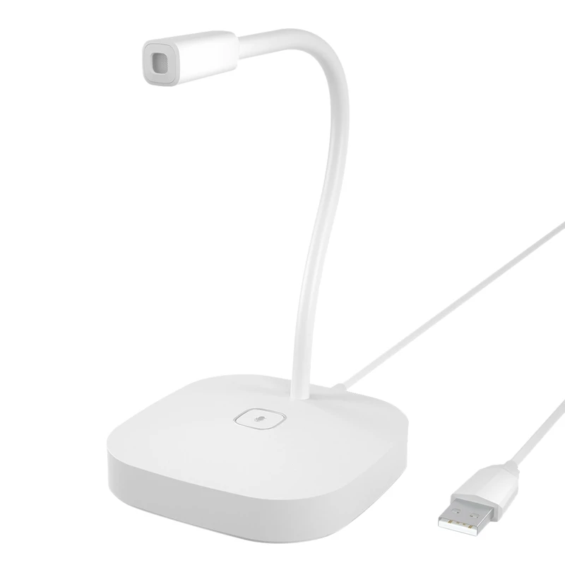 

USB-микрофон настольный микрофон подключи и играй для домашней студии USB компьютерный микрофон с кнопкой отключения звука