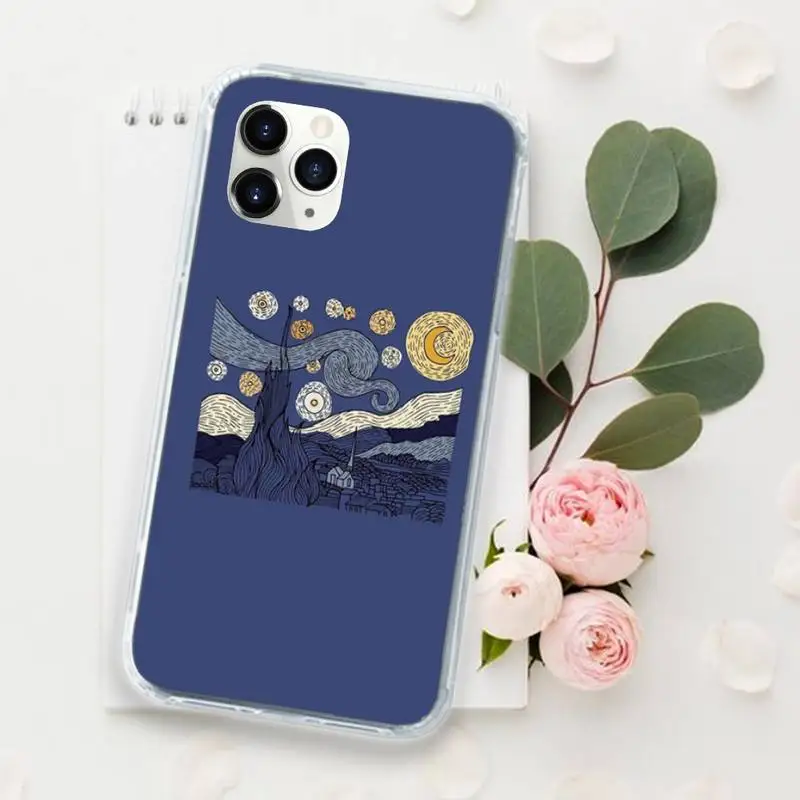 

Retro Classical art original pattern Phone Cases for iPhone 11 12 pro XS MAX 8 7 6 6S Plus X 5S SE 2020 XR funda coque