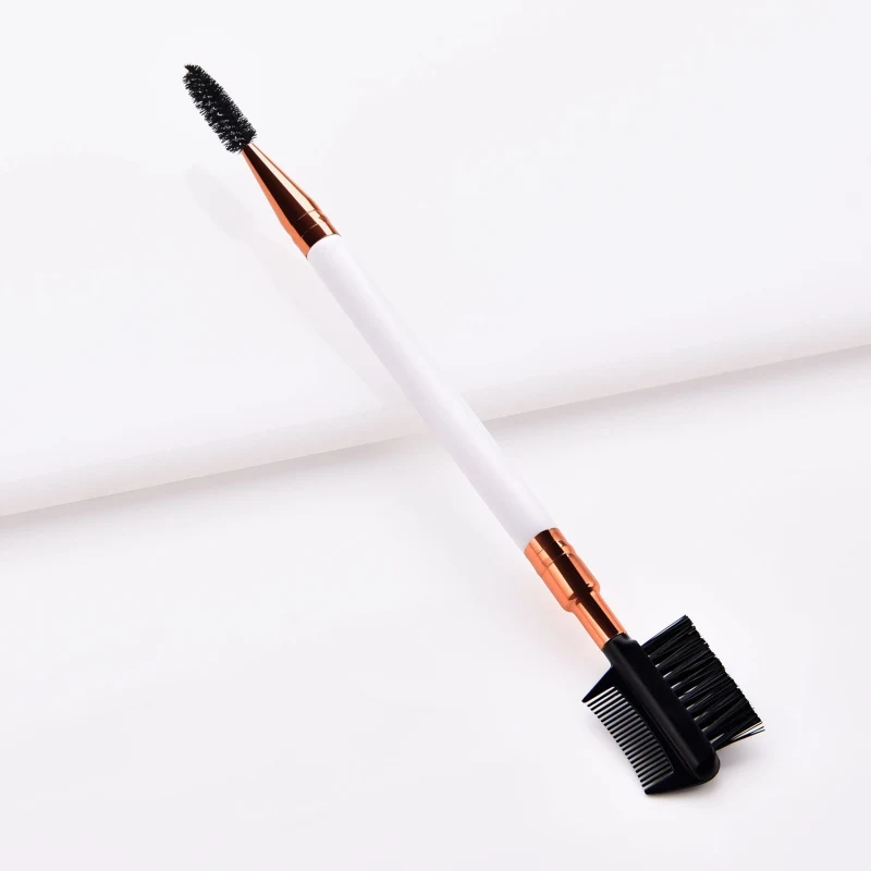 

Double-end Eyelash Brush Eyebrow Comb Brush Multipurpose Eyelash Eyebrow Brush Makeup Tools Mascara Separator YL