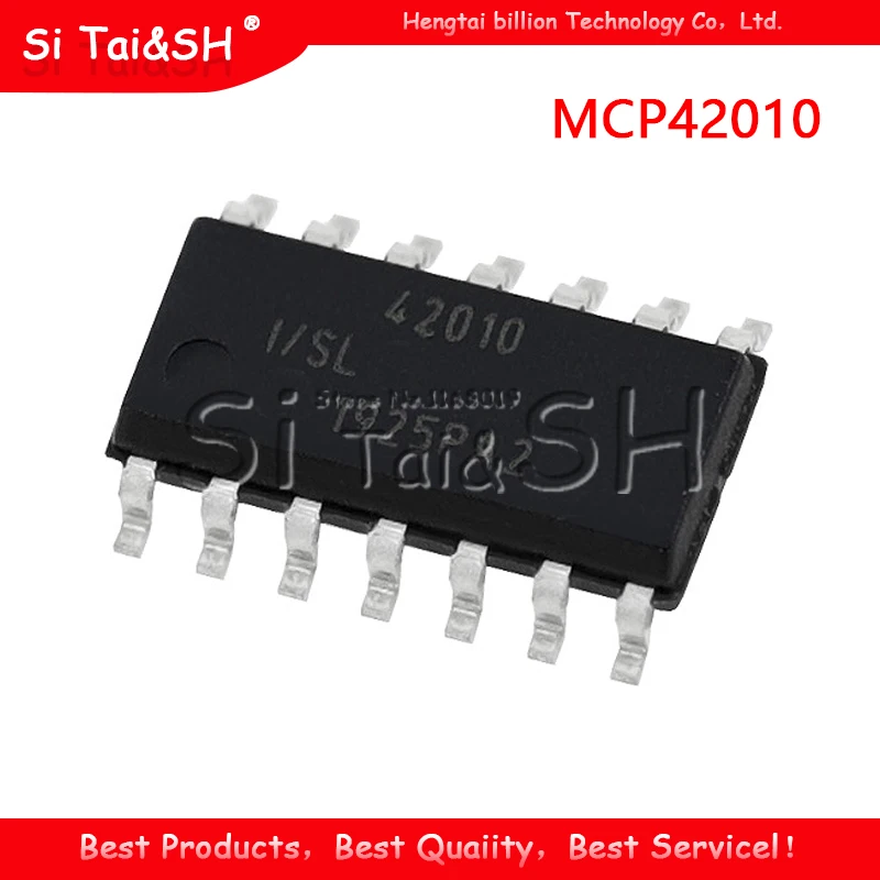 2 шт. MCP42010-I/SL MCP42010 42010 SOP14 одиночный/двойной цифровой потенциометр с SPI интерфейсом